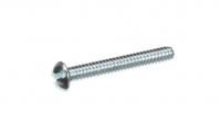 Imperial 30321 6-32 X 1 ROUND SLOT M/S ZINC