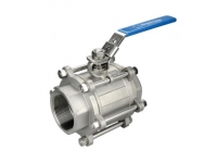 GreenLine V432-300 Three-Piece Full Port Stainless Steel Ball Valve