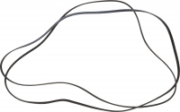 Whirlpool 341241 Dryer Drum Bel, 920H4