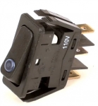 American Range R10001 Switch Rocker 115V Blue Lamp