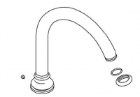 Kohler 1001976-BN Deck Spout Assy