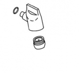 Kohler 1003596-CP Spout Head Kit
