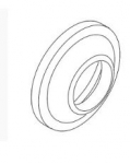Kohler 1011062-G Escutcheon, Threaded