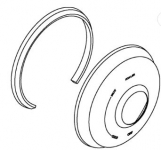 Kohler 1015367-CP Escutcheon Assembly