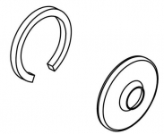 Kohler 1016455-CP Escutcheon Assy