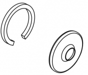 Kohler 1016455-SN Escutcheon Assy