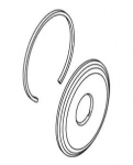 Kohler 1025210-BN Escutcheon Assy