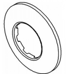 Kohler 1055660-CP Wall Escutcheon
