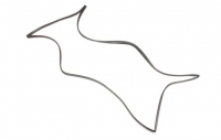 True 810771 Gasket 27-9/32 X 62-13/32, Ta/Tg/Tr1 F/R/Rpt Blk 2910-R050