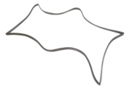True 810802 Gasket 24 5/8 x 54 1/8 ,Gdm-72/T-72 Blk Narrow 2910-R007