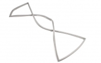 True 980682 Gasket  22 13/16 x 59 3/4,Sta/Stg/Str1/2 H/Pt Full Door Gray Santoprene