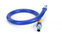 Dormont 16100BP48 Blue Hose Gas Connector-1"x48" L