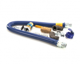 Dormont 16100KIT48 1"x48" Blue Hose Gas Connector Kit