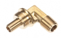 Royal Range 1507 Orifice Elbow 1/4 Npt X 3/8-27 (Brass)