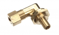 Royal Range 1508 Orifice Elbow 3/8 Cc X 3/8-27 (Brass)