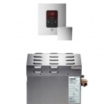 Mr. Steam 05C10Ba0000 Ms90Ec1 5Kw Steam Generator With Itempo Square Control In Polished Chrome