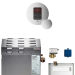 Mr. Steam 05C1Aca0000 Ms90Ec1 5Kw Steam Generator With Butler Round Package In Polished Chrome