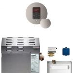 Mr. Steam 05C1Acb0000 Ms90Ec1 5Kw Steam Generator With Butler Round Package In Brushed Nickel