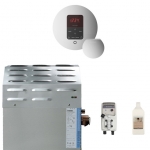 Mr. Steam 10C10Ca0A00 Mssuper1Ec1 10Kw Steam Generator With Itempoplus Round Control In Polished Chr