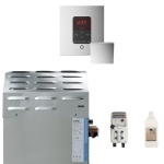 Mr. Steam 10C10Da0A00 Mssuper1Ec1 10Kw Steam Generator With Itempoplus Square Control In Polished Ch