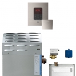 Mr. Steam 10C1Adb0000 Mssuper1Ec1 10Kw Steam Generator With Butler Square Package In Brushed Nickel