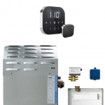 Mr. Steam 10C1Aeaa000 Mssuper1Ec1 10Kw Steam Generator With Airbutler Black Package In Polished Chro