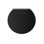 Mr. Steam 103937Mb Aroma Designer Round 3 In. Steam Head In Matte Black