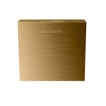 Mr. Steam 104040Bb Aroma Designer Square 3 In. Steam Head In Brushed Bronze