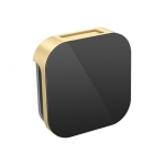 Mr. Steam 104104Bk-Sb Aroma Glass 3 In. Steam Head In Black Satin Brass