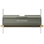 Mr. Steam 104480Sb Linear 16 In. Steam Head With Aromatray In Satin Brass