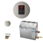 Mr. Steam 150C1Atrdbn Ms150Ec1 6Kw Steam Generator With Itempo Autoflush Round Package In Brushed N