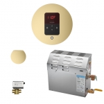 Mr. Steam 150C1Atrdsb Ms150Ec1 6Kw Steam Generator With Itempo Autoflush Round Package In Satin Bra