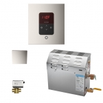 Mr. Steam 150C1Atsqpn Ms150Ec1 6Kw Steam Generator With Itempo Autoflush Square Package In Polished