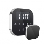 Mr. Steam Airtbk-Pc Airtempo Steam Shower Control In Black With Polished Chrome