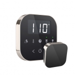Mr. Steam Airtbk-Pn Airtempo Steam Shower Control In Black With Polished Nickel