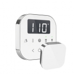 Mr. Steam Airtwh-Pc Airtempo Steam Shower Control In White With Polished Chrome