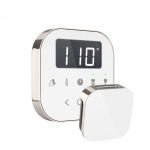 Mr. Steam Airtwh-Pn Airtempo Steam Shower Control In White With Polished Nickel