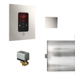 Mr. Steam Bbutlerspn Basic Butler Steam Generator Control Kit / Package In Square Polished Nickel