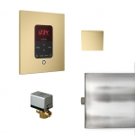 Mr. Steam Bbutlerssb Basic Butler Steam Generator Control Kit / Package In Square Satin Brass