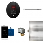 Mr. Steam Btlrl1Rbk Butler Linear Steam Generator Control Kit / Package In Round Black