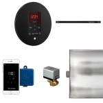 Mr. Steam Btlrl1Rmb Butler Linear Steam Generator Control Kit / Package In Round Matte Black