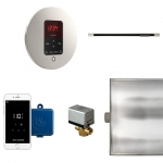 Mr. Steam Btlrl1Rpn Butler Linear Steam Generator Control Kit / Package In Round Polished Nickel