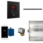 Mr. Steam Btlrl1Smb Butler Linear Steam Generator Control Kit / Package In Square Matte Black