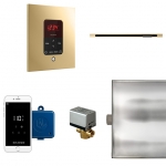 Mr. Steam Btlrl1Spb Butler Linear Steam Generator Control Kit / Package In Square Polished Brass