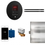 Mr. Steam Btlrlxrmb Butler Max Linear Steam Generator Control Kit / Package In Round Matte Black