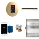 Mr. Steam Btlrlxrpb Butler Max Linear Steam Generator Control Kit / Package In Round Polished Brass