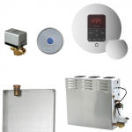 Mr. Steam Ct12Ec1-Pc Ct Day Spa Steam Generator 12 Kw 240V 1Ph With Itempo Plus Control In Round Pol