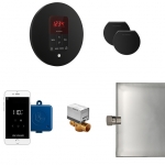 Mr. Steam Msbutlerxrd-Mb Butler Max Steam Generator Control Kit / Package In Round Matte Black