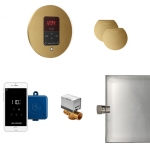 Mr. Steam Msbutlerxrd-Raw Butler Max Steam Generator Control Kit / Package In Round Custom Plating