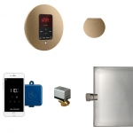 Mr. Steam Msbutler1Rd-Bb Butler Steam Generator Control Kit / Package In Round Brushed Bronze